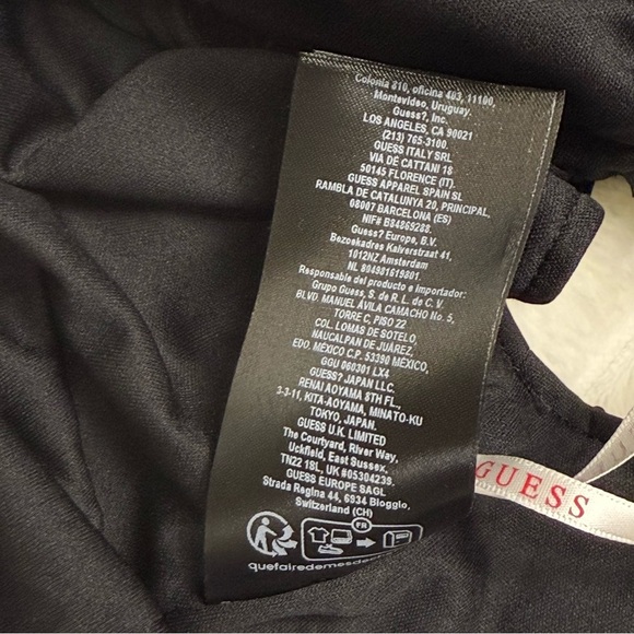 NWOT GUESS Black Sequin Sleeveless V-Neck Crop Top – Size XL Glam Shiny Sparkly - Picture 9 of 11